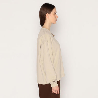 WOMEN'S PLAIN LONG SLEEVE T-SHIRT