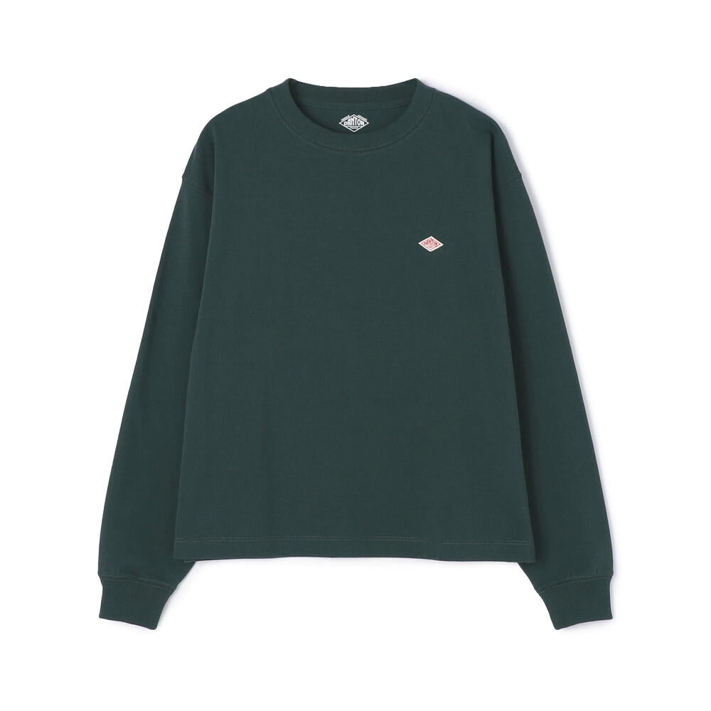 WOMEN'S PLAIN LONG SLEEVE T-SHIRT