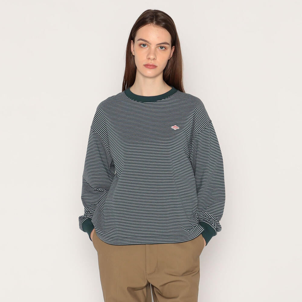 WOMEN'S STRIPE LONG SLEEVE T-SHIRT