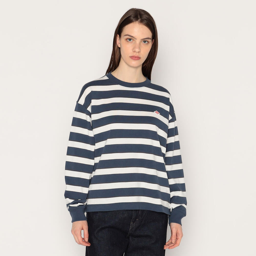WOMEN'S STRIPE LONG SLEEVE T-SHIRT