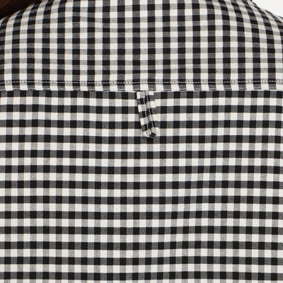 WOMEN'S OXFORD BAND COLLAR SHIRT