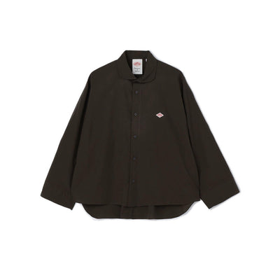 WOMEN'S ROUND COLLAR DOLMAN SLEEVE SHIRT