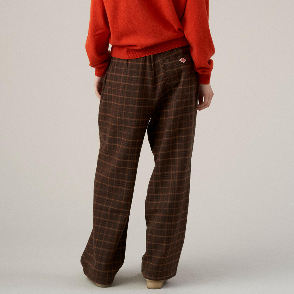 WOMEN'S WOOL EASY STRAIGHT PANTS
