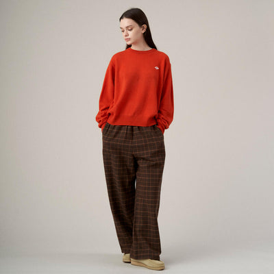 WOMEN'S WOOL EASY STRAIGHT PANTS