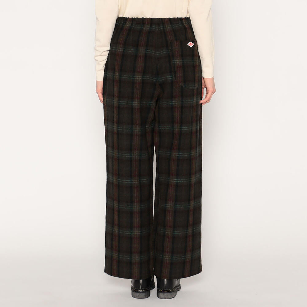 WOMEN'S WOOL EASY STRAIGHT PANTS