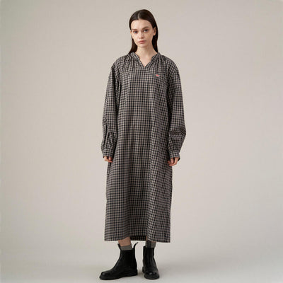 WOMEN'S PULLOVER LONG DRESS
