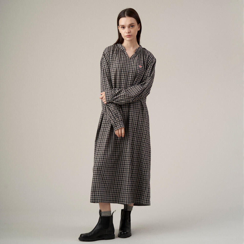 WOMEN'S PULLOVER LONG DRESS