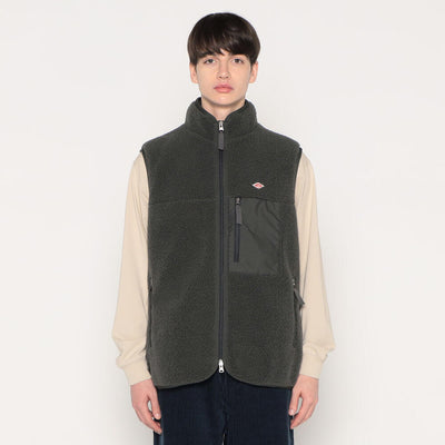 MEN'S INSULATION LIGHT BOA STAND COLLAR VEST