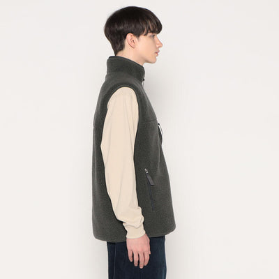 MEN'S INSULATION LIGHT BOA STAND COLLAR VEST