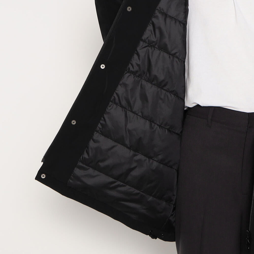MEN'S POLYESTER TWILL INSULATION STAND COLLAR JACKET