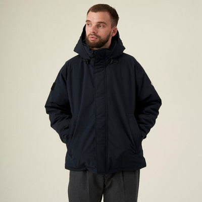 MEN'S DOWN ARMY HOODED JACKET