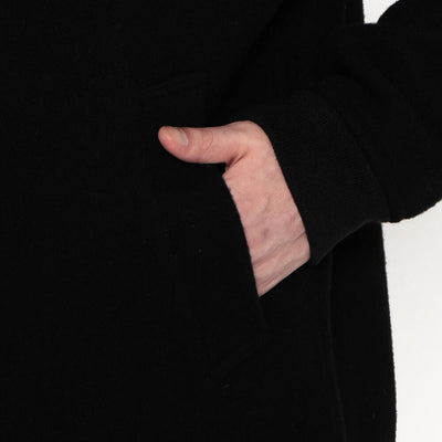 MEN'S WOOL LIGHT PILE STAND COLLAR BLOUSON