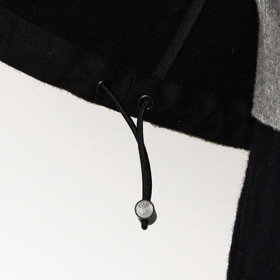 MEN'S WOOL LIGHT PILE STAND COLLAR BLOUSON