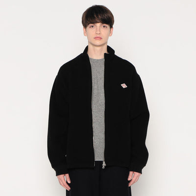 MEN'S WOOL LIGHT PILE STAND COLLAR BLOUSON