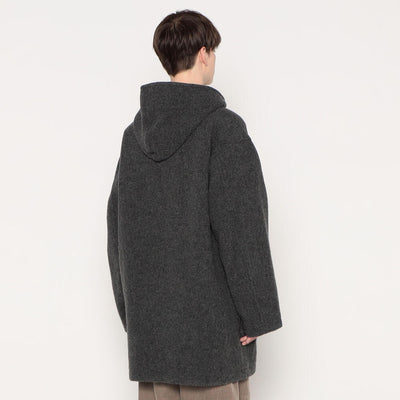 MEN'S WOOL LIGHT PILE DUFFEL COAT