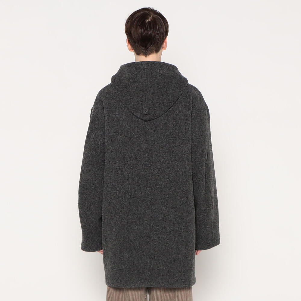 MEN'S WOOL LIGHT PILE DUFFEL COAT