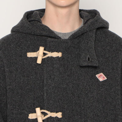MEN'S WOOL LIGHT PILE DUFFEL COAT