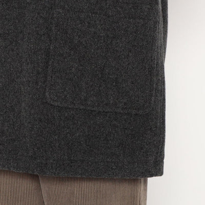 MEN'S WOOL LIGHT PILE DUFFEL COAT
