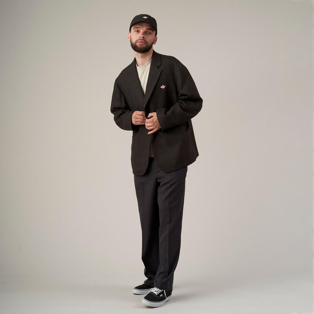 MEN'S PLAID WOOL JACKET