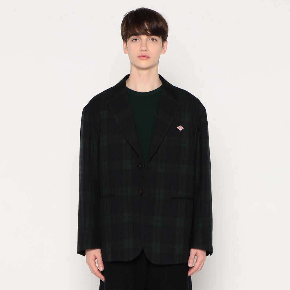 MEN'S PLAID WOOL JACKET