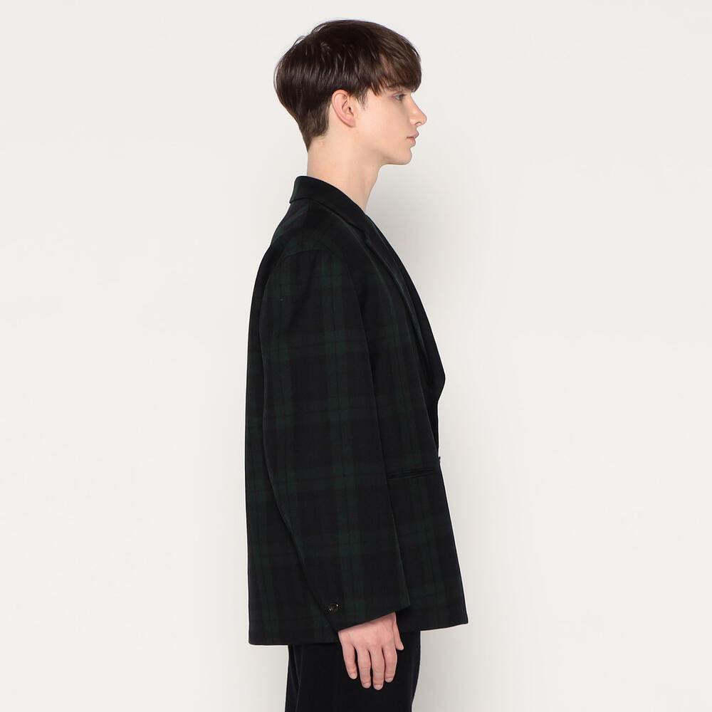 MEN'S PLAID WOOL JACKET
