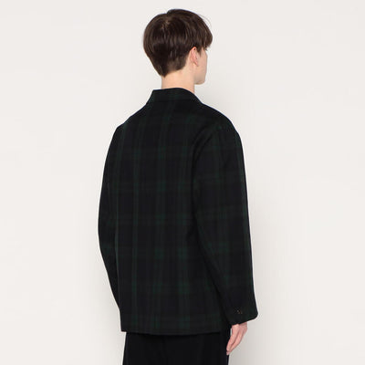 MEN'S PLAID WOOL JACKET