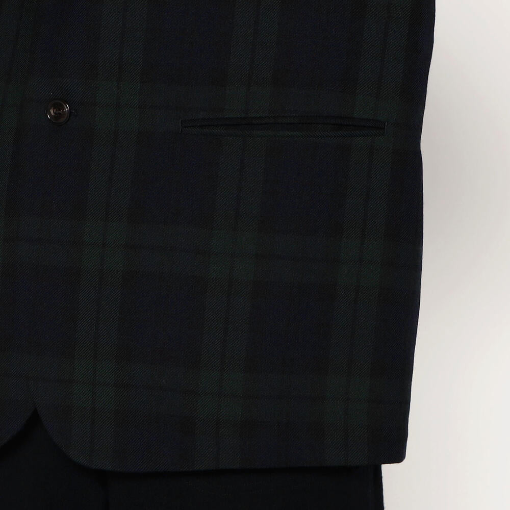 MEN'S PLAID WOOL JACKET