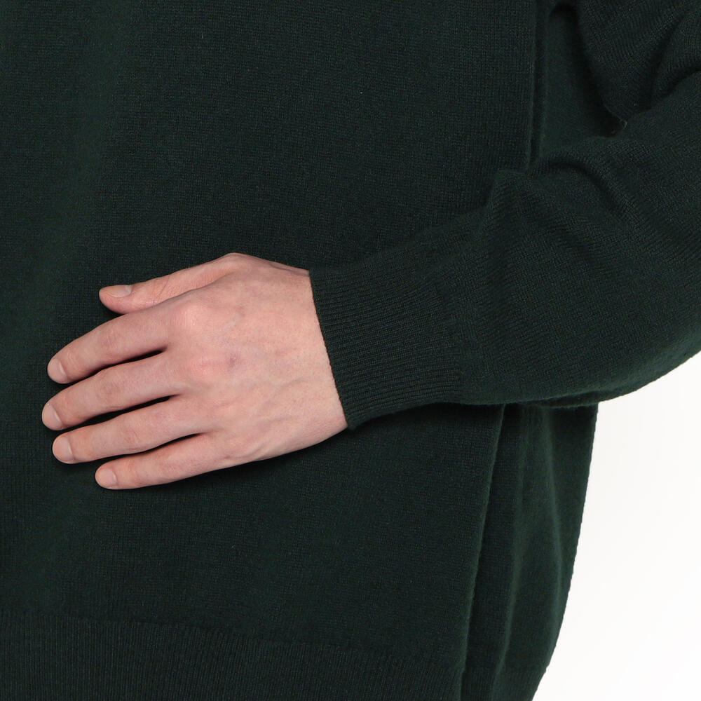 MEN'S LAMBSWOOL CREW NECK KNIT PULLOVER