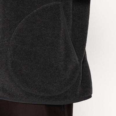 MEN'S FLEECE COLLARLESS JACKET
