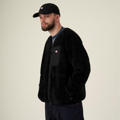 MEN'S HIGH PILE FLEECE ZIP JACKET