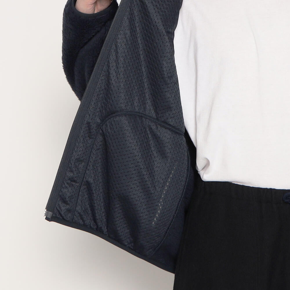 MEN'S HIGH PILE FLEECE ZIP JACKET