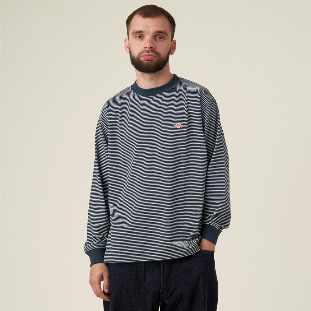 MEN'S STRIPE LONG SLEEVE T-SHIRT