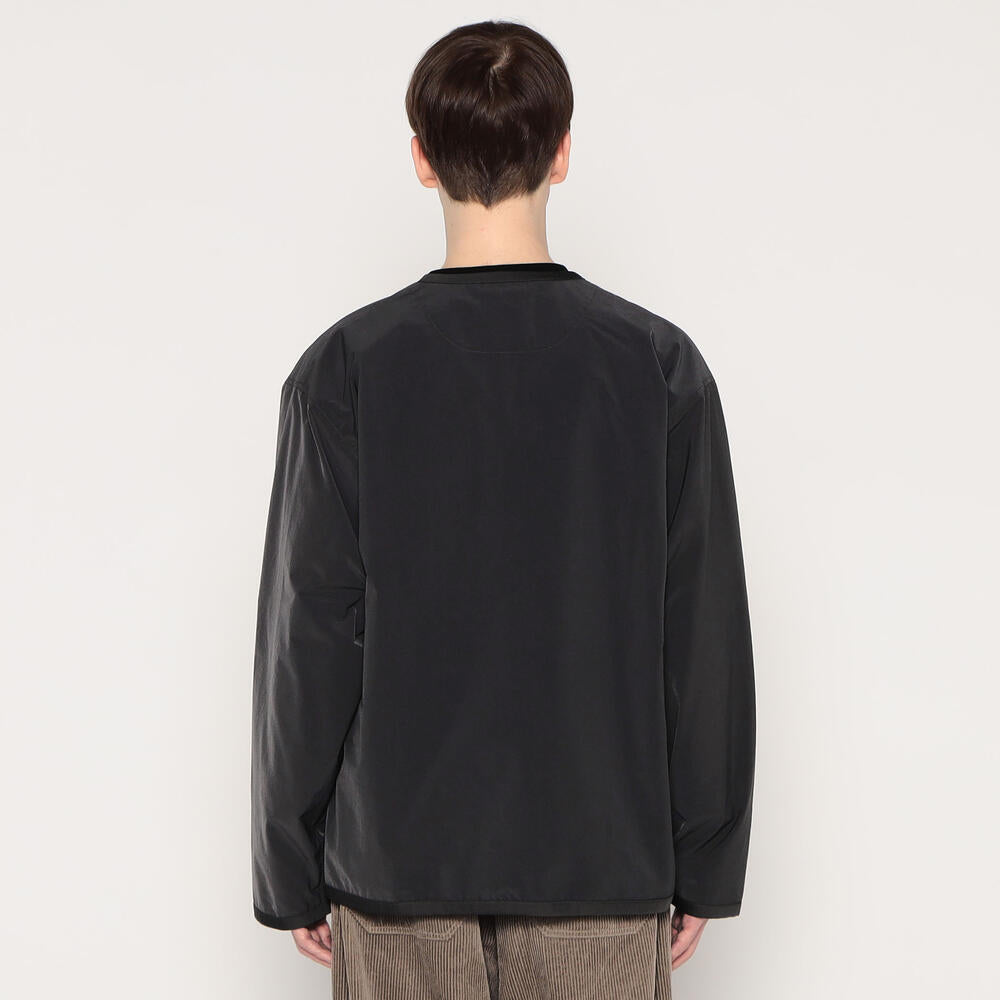 MEN'S POLYESTER DOUBLE CLOTH SHIRT CARDIGAN