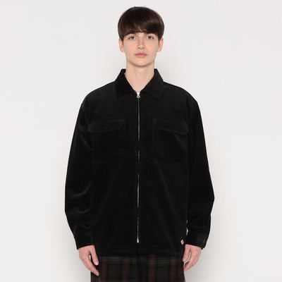MEN'S CORDUROY ZIP SHIRT BLOUSON