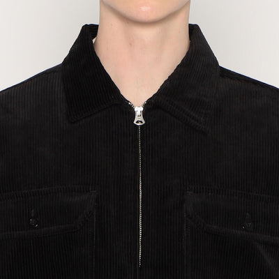 MEN'S CORDUROY ZIP SHIRT BLOUSON