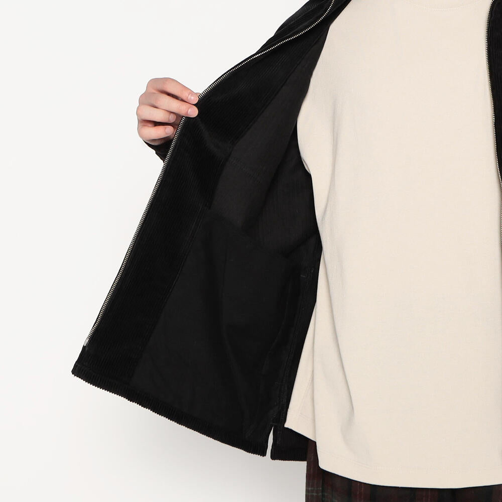 MEN'S CORDUROY ZIP SHIRT BLOUSON