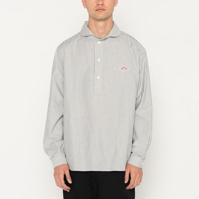 MEN'S OXFORD ROUND COLLAR PULLOVER SHIRT