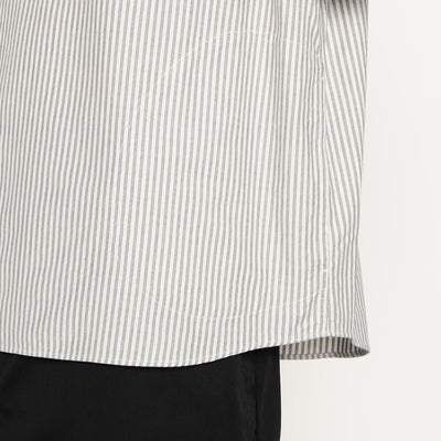 MEN'S OXFORD BAND COLLAR SHIRT