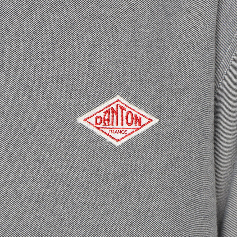 MEN'S COTTON FLANNEL BAND COLLAR SHIRT
