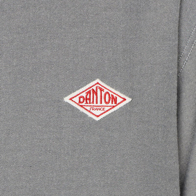 MEN'S COTTON FLANNEL BAND COLLAR SHIRT