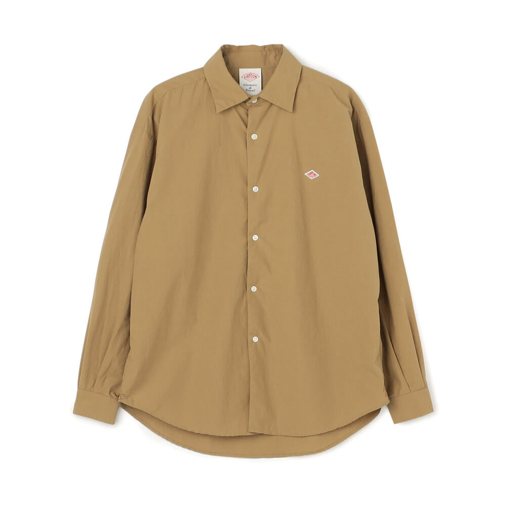 MEN'S TYPEWRITER CLOTH PUCKERING SHIRT