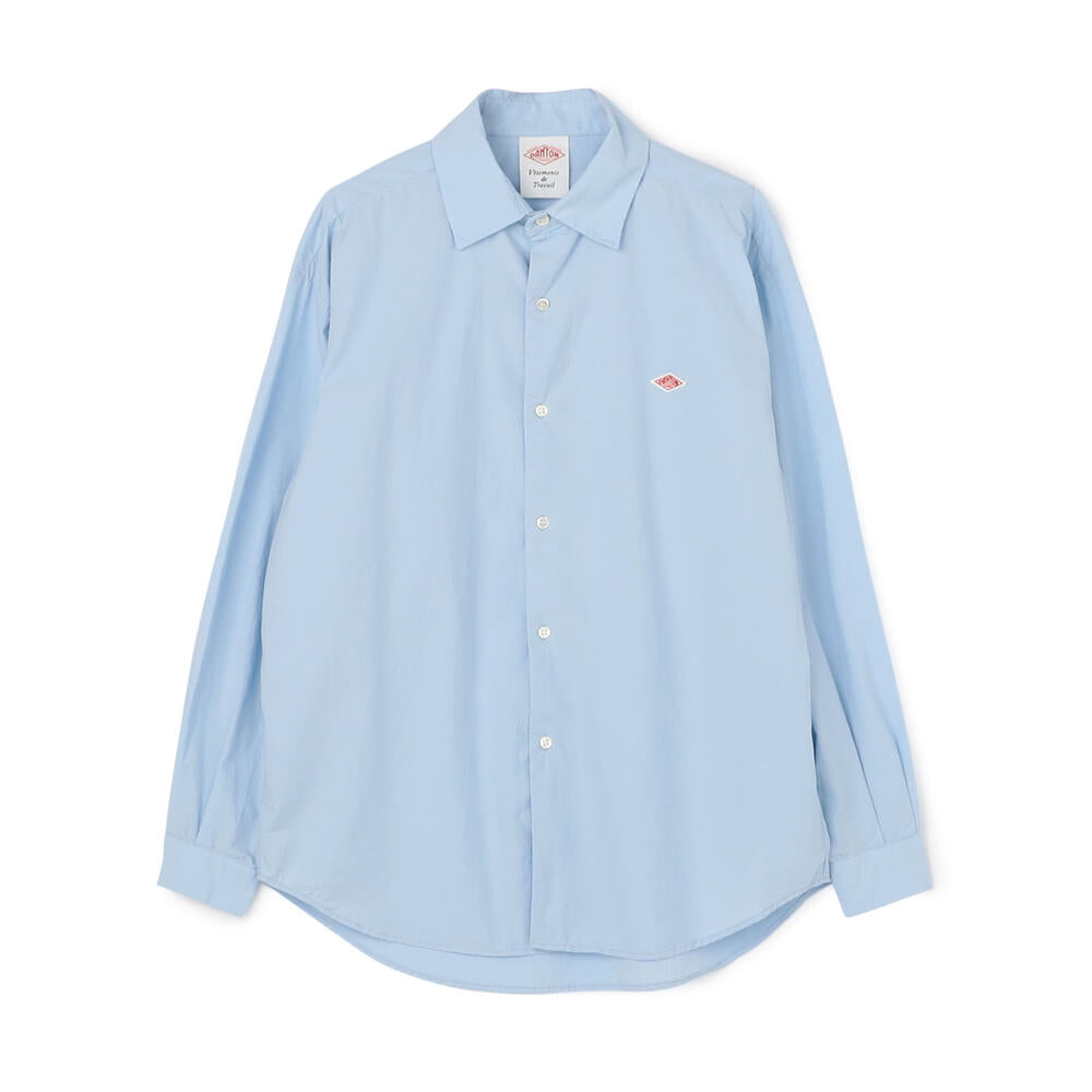 MEN'S TYPEWRITER CLOTH PUCKERING SHIRT