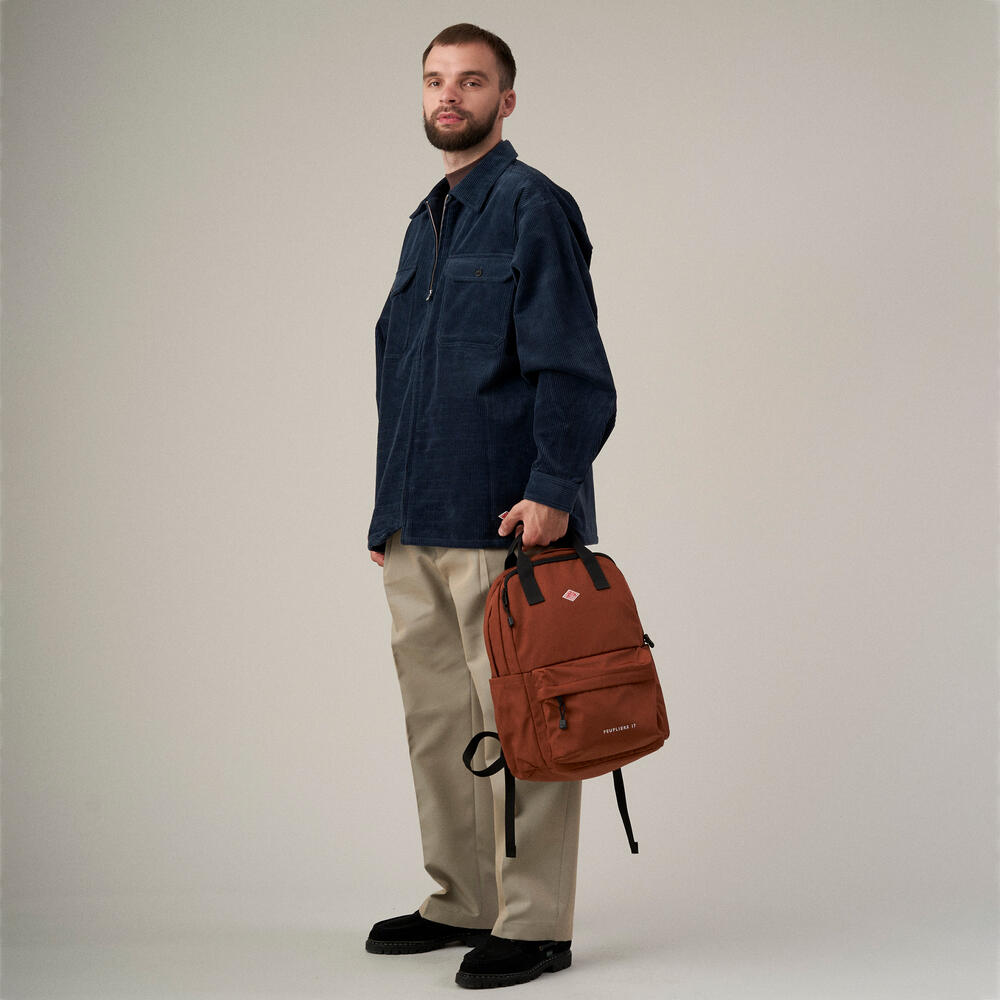 POLYESTER TWILL BACKPACK [PEUPLIERS 17]
