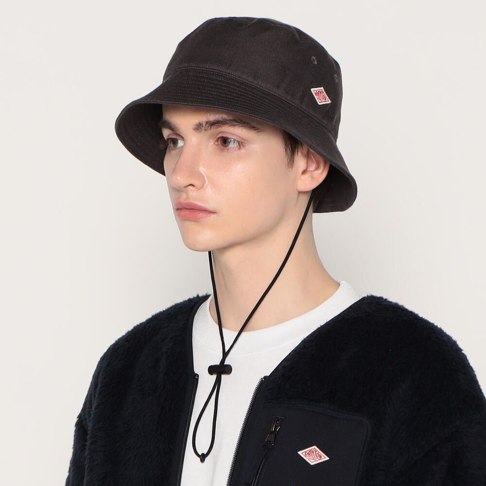 DANTON POLYESTER SERGE BUCKET HAT