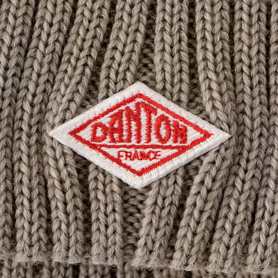 WOOL RIB KNIT BEANIE