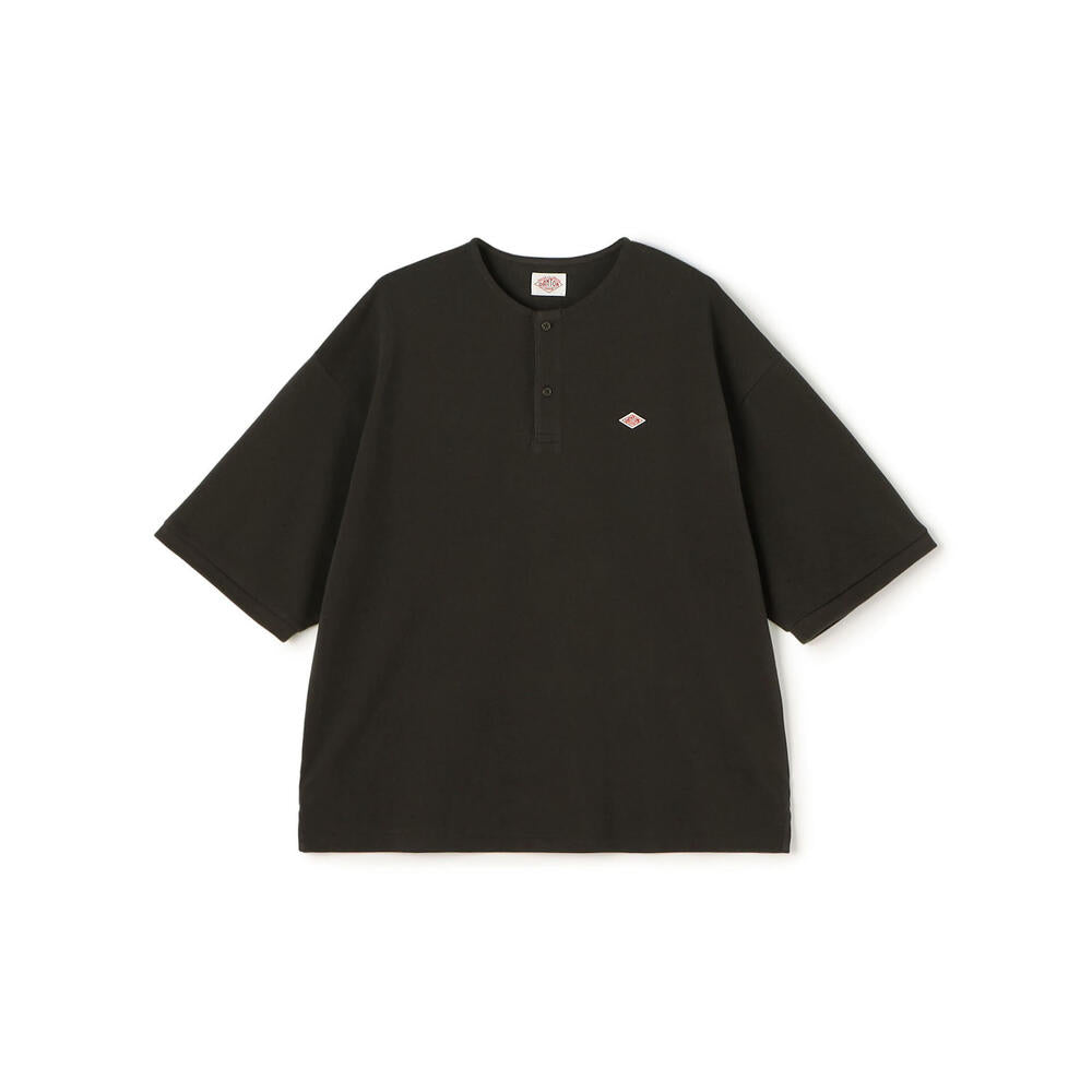 【STORE EXCLUSIVE】MEN'S T/C PIQUE HENRY NECK T-SHIRT