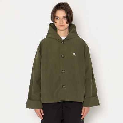 WOMEN'S INSULATION HOODED WIDE JACKET