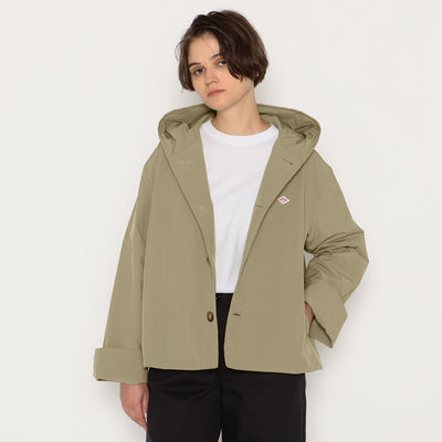 WOMEN'S INSULATION HOODED WIDE JACKET