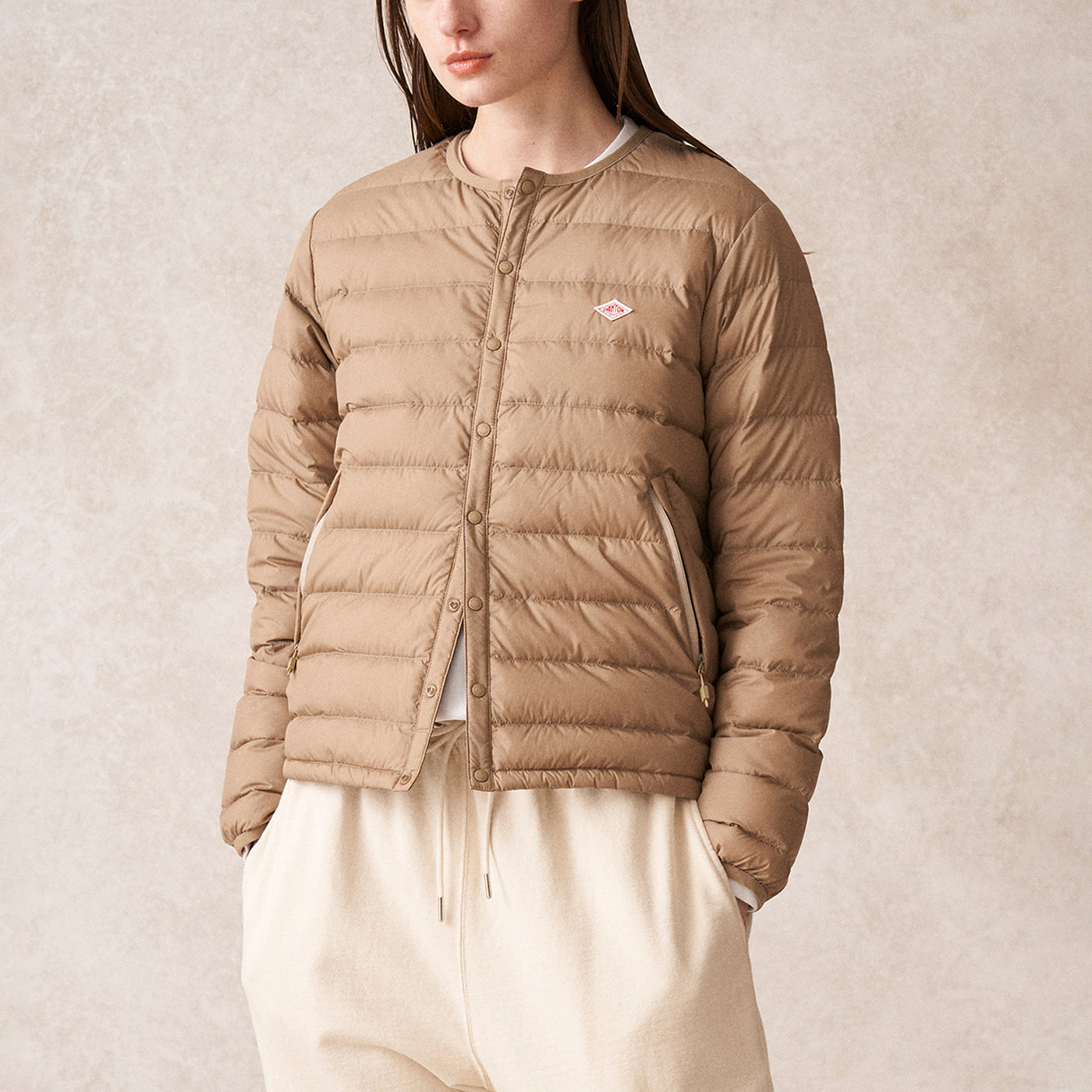 WOMEN'S CREWNECK INNER DOWN JACKET