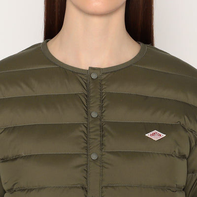 WOMEN'S CREWNECK INNER DOWN JACKET